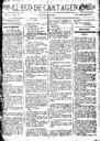 [Issue] Eco de Cartagena, El (Cartagena). 13/8/1880.