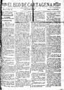 [Issue] Eco de Cartagena, El (Cartagena). 19/8/1880.