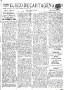 [Issue] Eco de Cartagena, El (Cartagena). 28/8/1880.