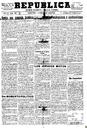 [Ejemplar] República : Diario de la mañana (Cartagena). 27/7/1933.