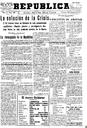 [Ejemplar] República : Diario de la mañana (Cartagena). 12/9/1933.