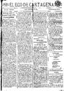 [Issue] Eco de Cartagena, El (Cartagena). 25/11/1880.