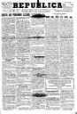 [Ejemplar] República : Diario de la mañana (Cartagena). 27/9/1933.