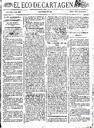 [Issue] Eco de Cartagena, El (Cartagena). 7/1/1881.