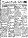 [Ejemplar] Eco de Cartagena, El (Cartagena). 8/1/1881.