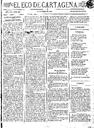 [Issue] Eco de Cartagena, El (Cartagena). 14/1/1881.