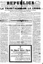 [Ejemplar] República : Diario de la mañana (Cartagena). 5/10/1933.