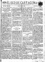 [Issue] Eco de Cartagena, El (Cartagena). 20/1/1881.