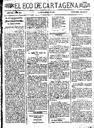 [Issue] Eco de Cartagena, El (Cartagena). 1/2/1881.