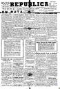 [Ejemplar] República : Diario de la mañana (Cartagena). 20/10/1933.