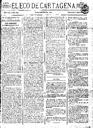 [Issue] Eco de Cartagena, El (Cartagena). 19/2/1881.