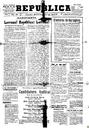 [Issue] República : Diario de la mañana (Cartagena). 16/11/1933.