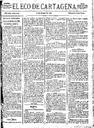 [Issue] Eco de Cartagena, El (Cartagena). 21/3/1881.