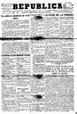 [Ejemplar] República : Diario de la mañana (Cartagena). 8/12/1933.