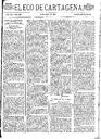 [Issue] Eco de Cartagena, El (Cartagena). 25/4/1881.