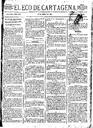 [Issue] Eco de Cartagena, El (Cartagena). 27/4/1881.