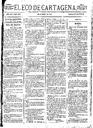 [Issue] Eco de Cartagena, El (Cartagena). 29/4/1881.