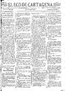 [Issue] Eco de Cartagena, El (Cartagena). 18/6/1881.