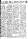 [Issue] Eco de Cartagena, El (Cartagena). 20/7/1881.