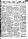 [Issue] Eco de Cartagena, El (Cartagena). 27/7/1881.