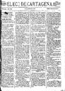 [Issue] Eco de Cartagena, El (Cartagena). 9/8/1881.