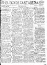 [Issue] Eco de Cartagena, El (Cartagena). 16/8/1881.