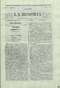 [Issue] Telégrafo de La Mineria (Cartagena). 12/7/1843.