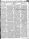 [Issue] Eco de Cartagena, El (Cartagena). 8/10/1881.