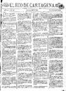 [Issue] Eco de Cartagena, El (Cartagena). 25/10/1881.