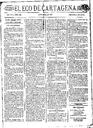 [Issue] Eco de Cartagena, El (Cartagena). 20/4/1882.