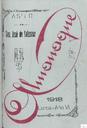 [Ejemplar] Almanaque (Lorca). 1918.
