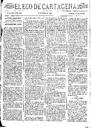 [Issue] Eco de Cartagena, El (Cartagena). 25/5/1882.