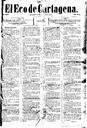 [Issue] Eco de Cartagena, El (Cartagena). 23/5/1884.