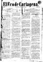 [Ejemplar] Eco de Cartagena, El (Cartagena). 19/7/1884.