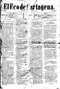 [Issue] Eco de Cartagena, El (Cartagena). 11/8/1884.