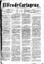 [Issue] Eco de Cartagena, El (Cartagena). 15/9/1884.
