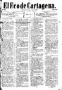 [Issue] Eco de Cartagena, El (Cartagena). 3/10/1884.