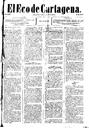 [Issue] Eco de Cartagena, El (Cartagena). 23/10/1884.