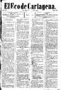 [Issue] Eco de Cartagena, El (Cartagena). 30/10/1884.