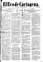 [Issue] Eco de Cartagena, El (Cartagena). 13/11/1884.