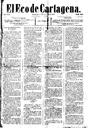 [Issue] Eco de Cartagena, El (Cartagena). 24/11/1884.