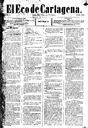 [Issue] Eco de Cartagena, El (Cartagena). 29/11/1884.