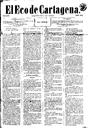[Issue] Eco de Cartagena, El (Cartagena). 9/12/1884.
