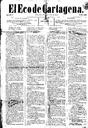 [Issue] Eco de Cartagena, El (Cartagena). 26/12/1884.