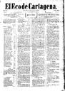 [Ejemplar] Eco de Cartagena, El (Cartagena). 14/1/1885.