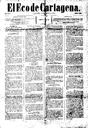 [Issue] Eco de Cartagena, El (Cartagena). 14/4/1885.