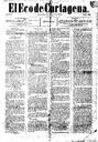 [Issue] Eco de Cartagena, El (Cartagena). 21/4/1885.