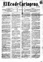 [Issue] Eco de Cartagena, El (Cartagena). 28/4/1885.
