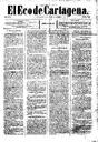 [Issue] Eco de Cartagena, El (Cartagena). 29/4/1885.