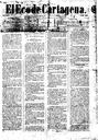 [Issue] Eco de Cartagena, El (Cartagena). 30/4/1885.